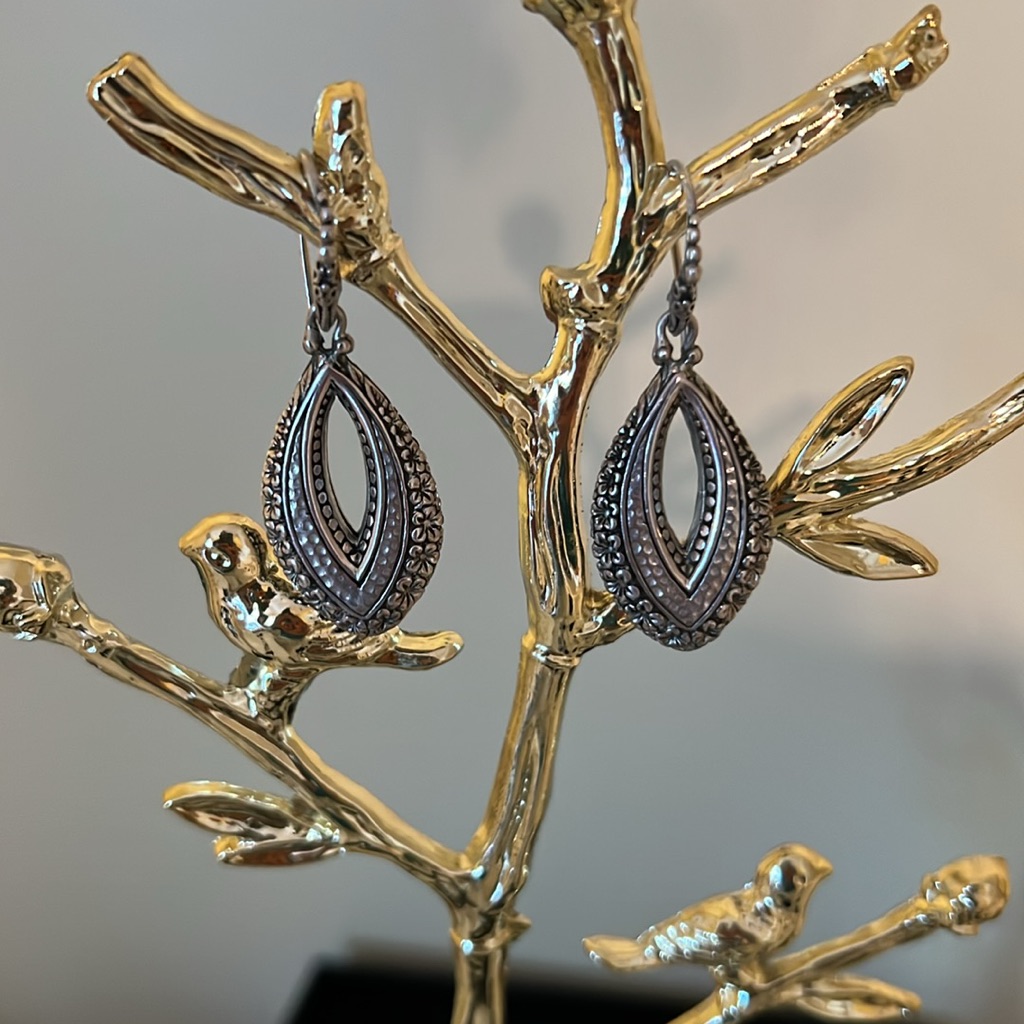 Luxury Artisan Of Bali Earrings. Artisan-Crafted Of Solid Sterling Silver.